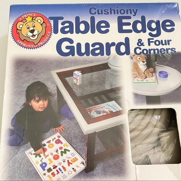 Prince Lionheart Cushiony Table Edge Guard Corners - Picture 2 of 5